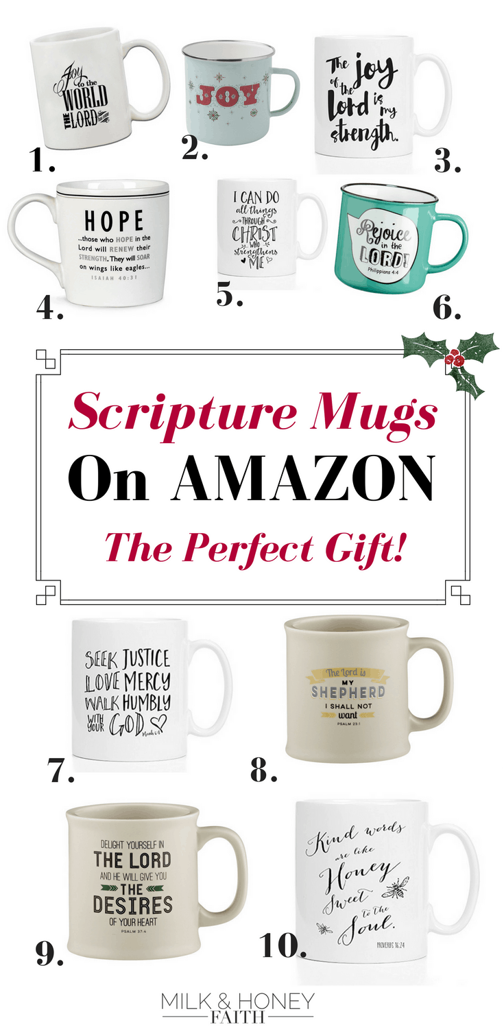The Perfect Gift: Scripture mugs on Amazon!