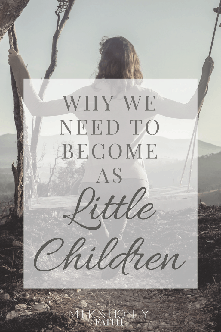 Read about what Jesus says regarding little children and the Kingdom of Heaven. We are to become as little children and love others more than ourselves. 