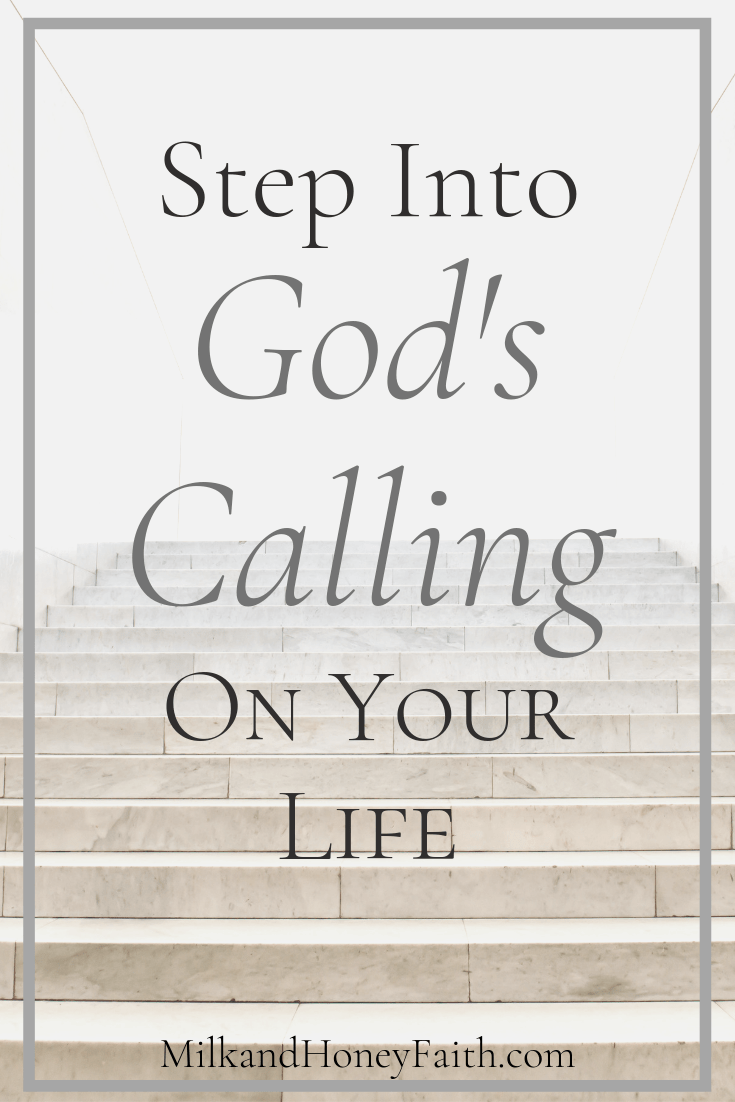 God has a calling on your life because the scriptures say so. Jesus has a purpose for you and for me. Find out how to step into your calling. #purpose #calling #Godsplan