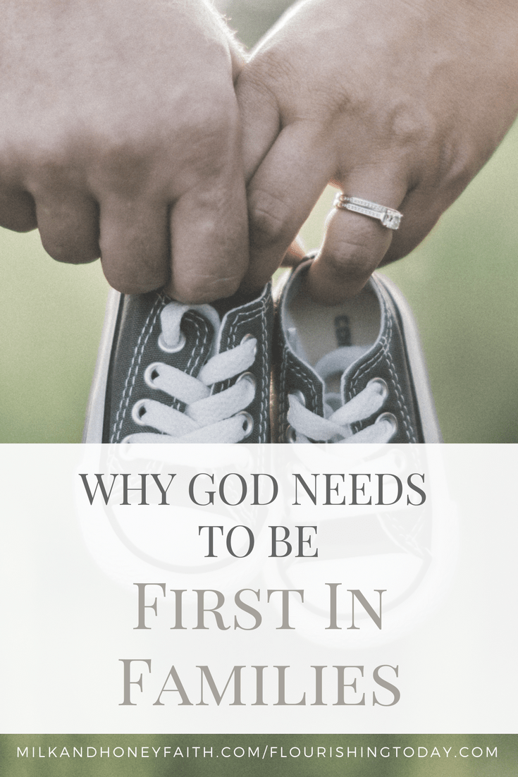 Milk and Honey Faith:  Guest post at Flourishing Today about why God should be first in families and how His love helps us in times of family pain.