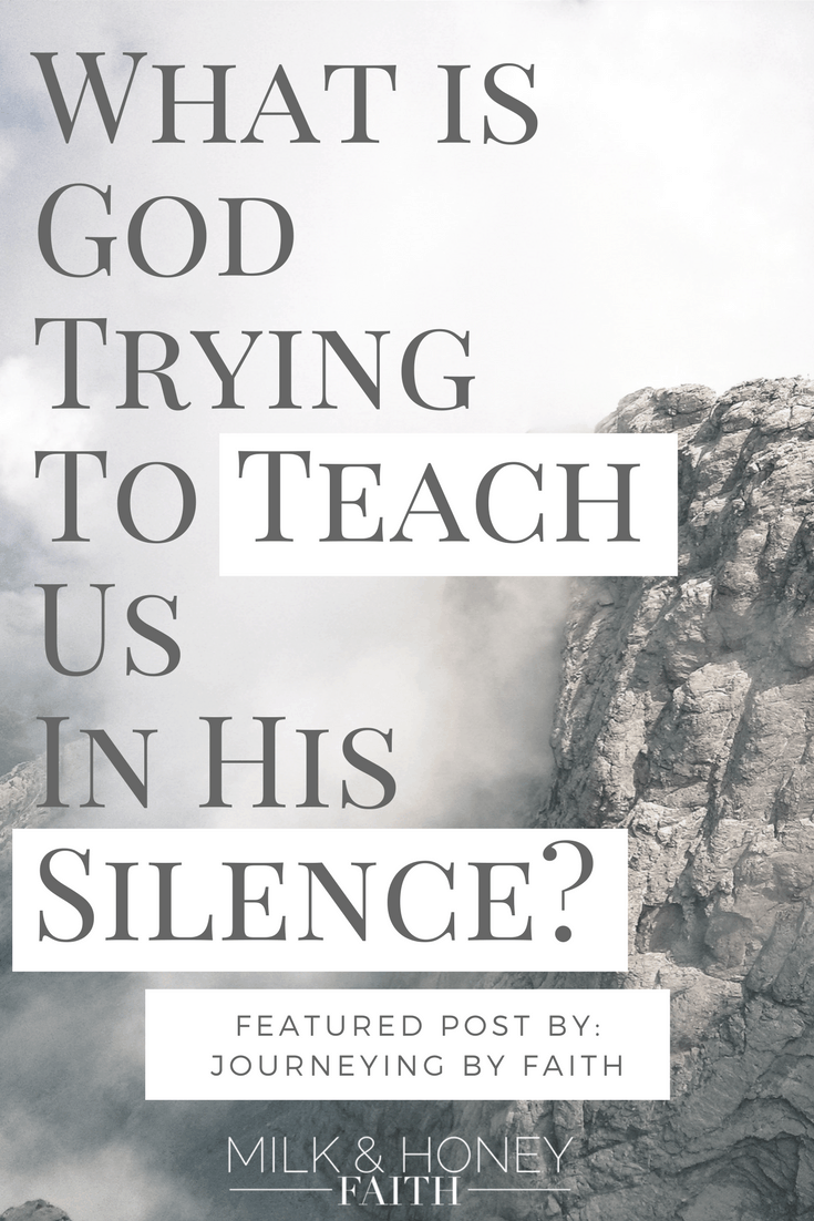 It is true that there is power in prayer but what happens when you feel like your prayers have gone unheard and God is being silent? Is He trying to teach us something? Check out this featured post at Salt and Light Linkup to learn the valuable truth about God's silence. #saltandlightlinkup #prayers #christianblogger