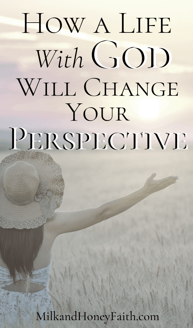 Learn how living a life for God changes your perspective from a temporal one into an eternal one.  Your thoughts and vision will be transformed by your relationship with Christ.