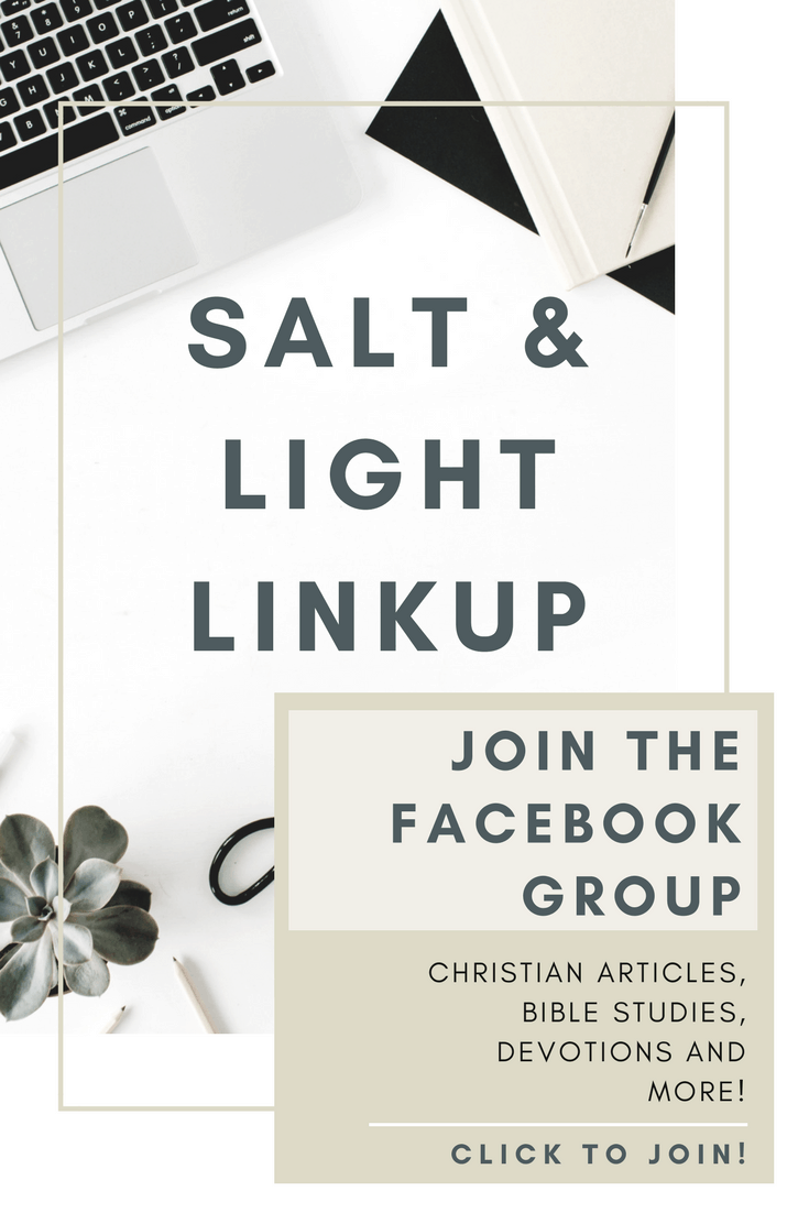 A Group for Christian Bloggers and their Christian audience. If you are looking for Christian encouragement and camaraderie then this is the group for you. #SaltandLightLinkup #ChristianBloggers #FacebookGroup #community #Group #Christian #Faith #JesusFollower