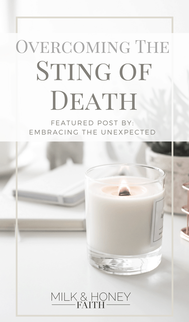 Death is painful for those of us who are left behind to pick up the pieces. Where do we begin when grief is overwhelming and sadness is ever present? Today's Salt and Light feature is one of hope. #saltandlight #death #grief #hope #milkandhoneyfaith