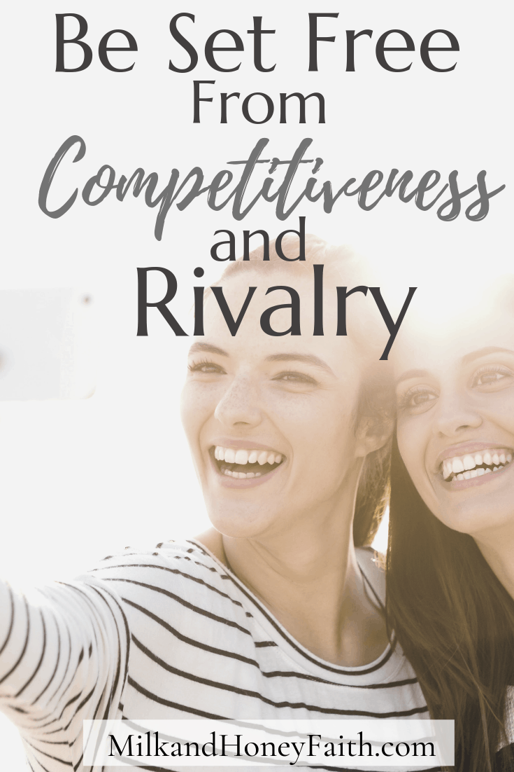 We may feel like in order to succeed we need to compete with others but that doesn't build a framework for healthy living.  We need to ditch rivalry and comparison so that we can encourage one another.  #compete #rival #encourage