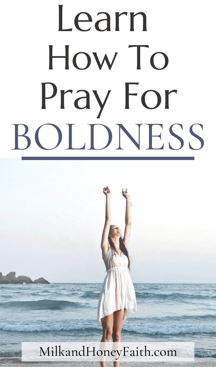 Learn how to pray for boldness in Christ.  You can pray powerful prayers so that you will step out of timidity and into your promise.