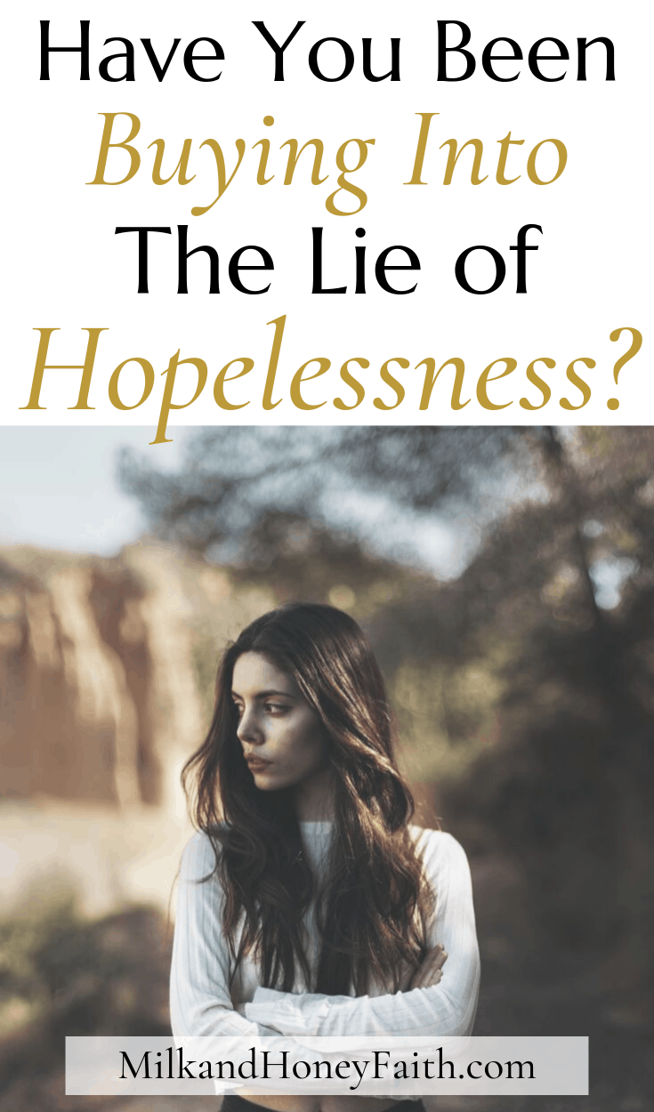 When you are feeling broken and it seems like you are all alone in life you might be buying into a lie of hopelessness and defeat.  There is a way out of it.  #hopeless #hope #broken